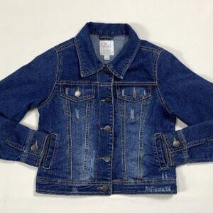 Girls Denim Jacket Children’s Place 1989 L 10/12